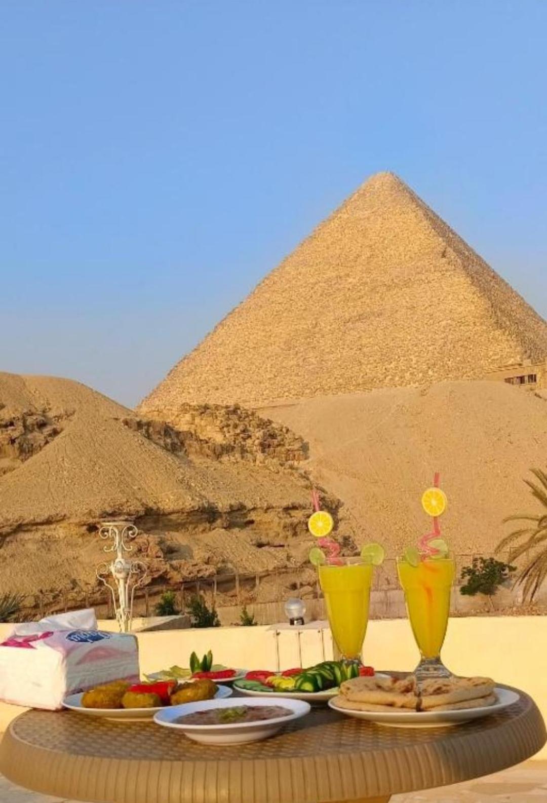 Pyramid View Gh Hotel Kafrat al Jabal Luaran gambar