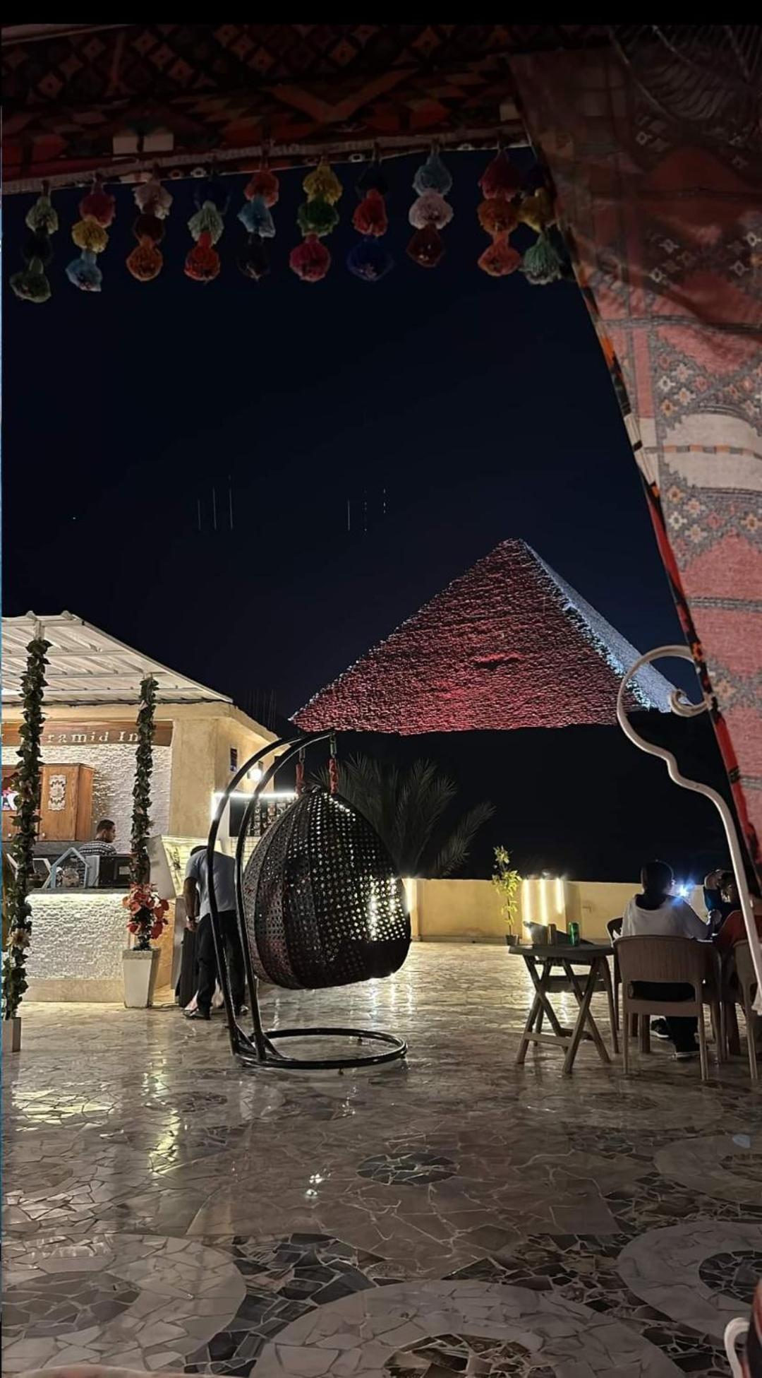 Pyramid View Gh Hotel Kafrat al Jabal Luaran gambar